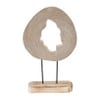 Boomstam decoratie - 28x28x45 cm