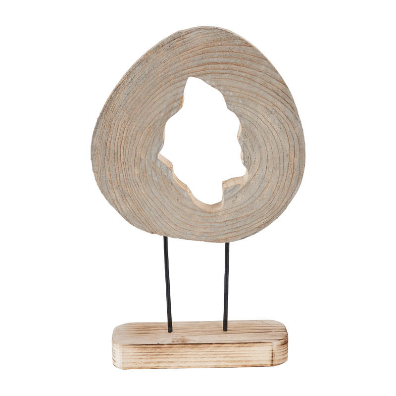 Boomstam decoratie - 28x28x45 cm