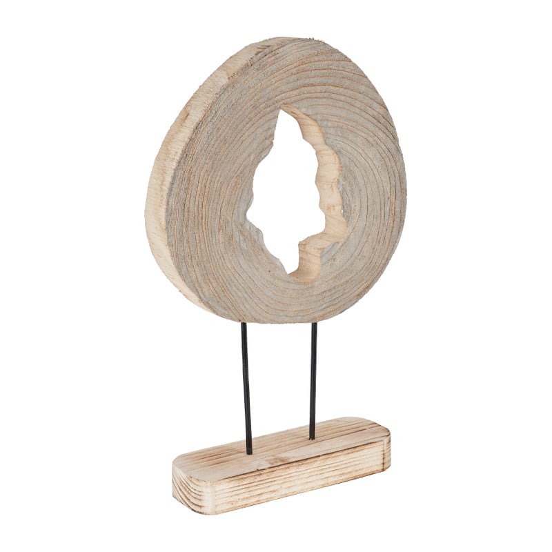 Boomstam decoratie - 28x28x45 cm