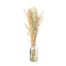 Vaasje met droogbloemen - diverse varianten - 36 cm 