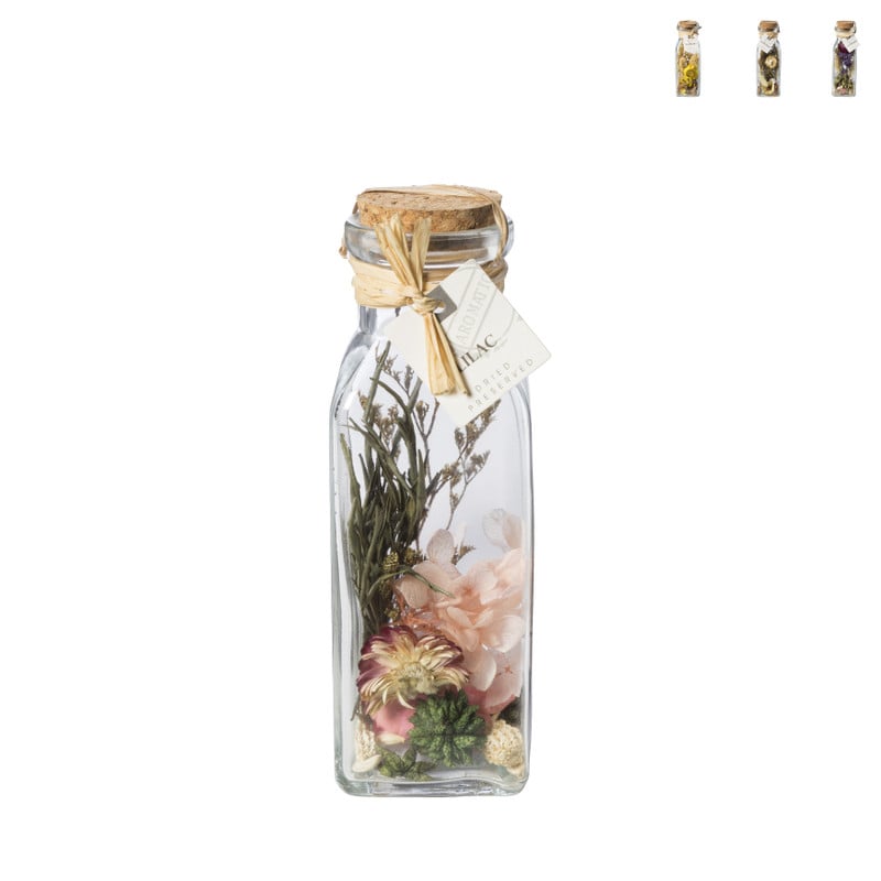 Potpourri droogbloemen - diverse varianten - ø6,5x19 cm 