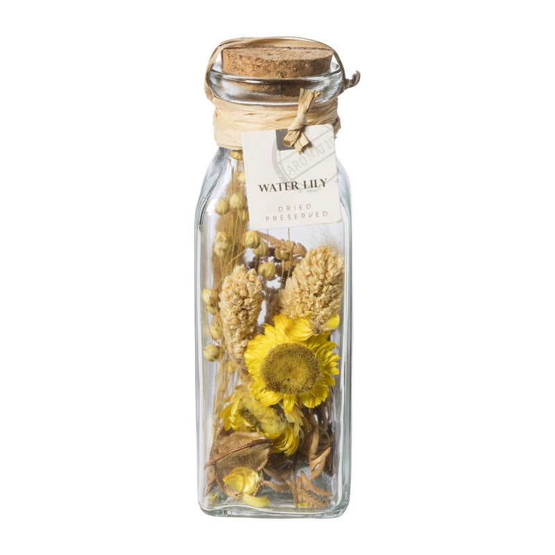 Potpourri droogbloemen - diverse varianten - ø6,5x19 cm 