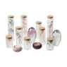 Droogbloem in glas - 8.5x5x5 cm - diverse varianten