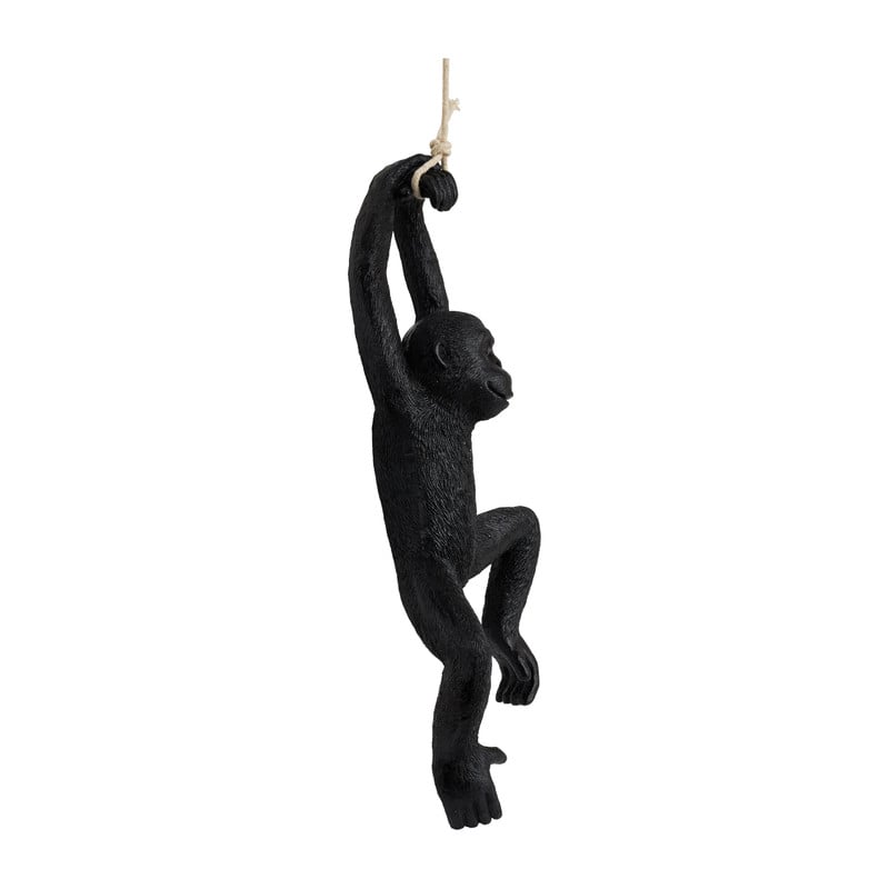Hangende deco aapjes - diverse varianten - 38x15,5x8 cm