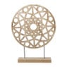 Staande mandala - hout