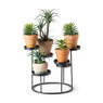 Etagere voor planten - zwart - ⌀31x24 cm 