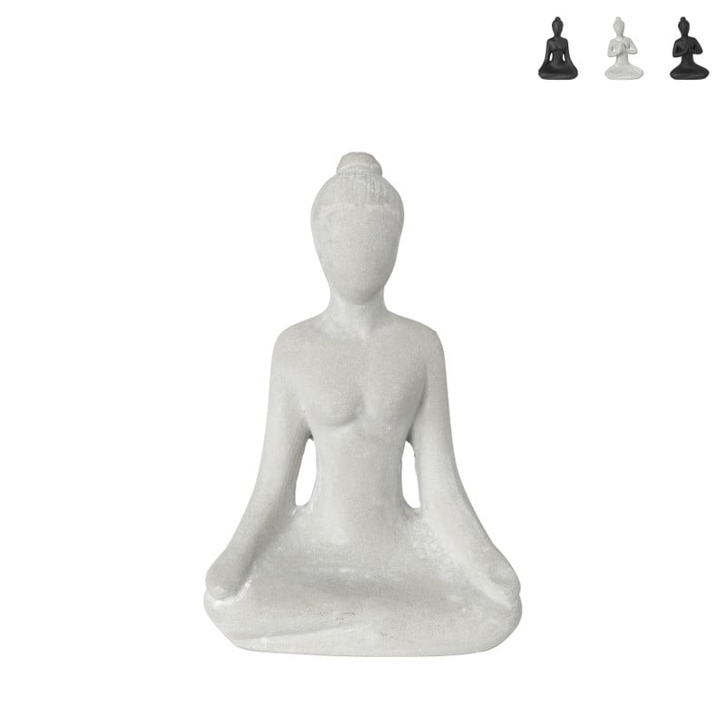 Beeldje yoga - diverse varianten - 9x5.7x3.3 cm