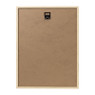 Poster met lijst bloem groot - bruin - 42x32x3 cm