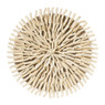Wand deco hout - ø45x7 cm