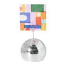 Fotohouder discobal groot - 10x10x15 cm