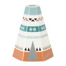 Vaas tipi - 15 cm - turquoise