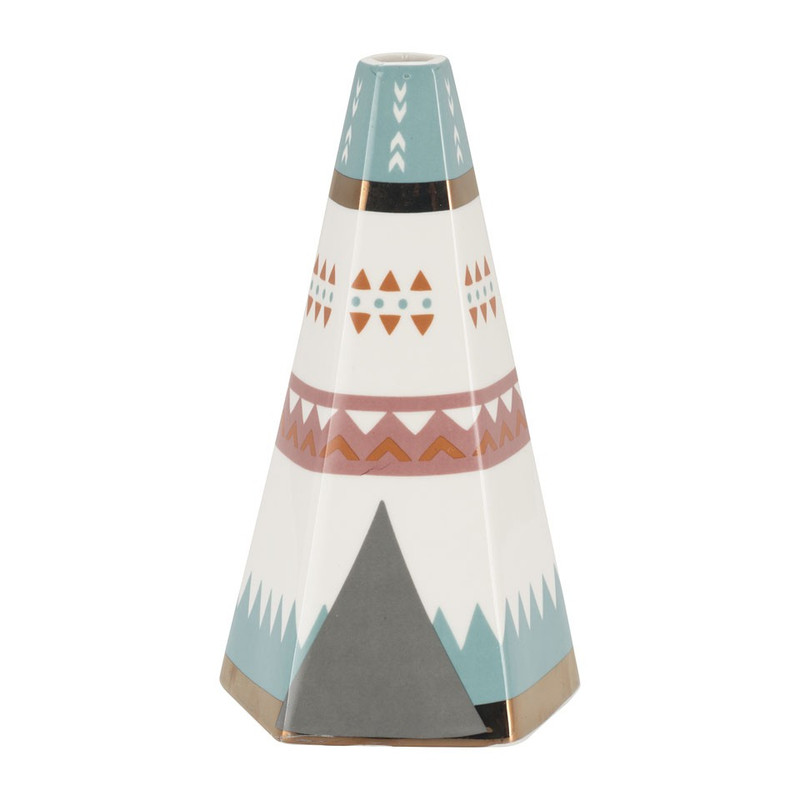 Vaas tipi - 20 cm - turquoise