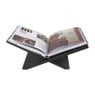 Boekenstandaard - zwart - 22x41x17 cm