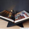 Boekenstandaard - zwart - 22x41x17 cm