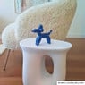 Ballon hond - blauw - 17x15.5x7 cm