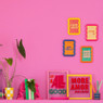 Boekensteun gorilla - set van 2 - roze