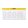 Wanddeco more amore - geel/rood - 30x30x1.9 cm