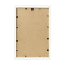 Poster met lijst bloem - roze/wit/paars - 30x21 cm