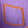 Tas Nice - paars - 46x44 cm