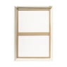 Poster bonjour - geel/rood - 70x50 cm