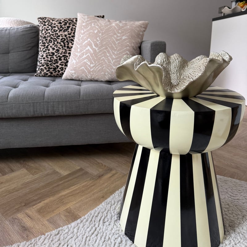 Schaal champagne - champagnekleur - 14x36x25 cm