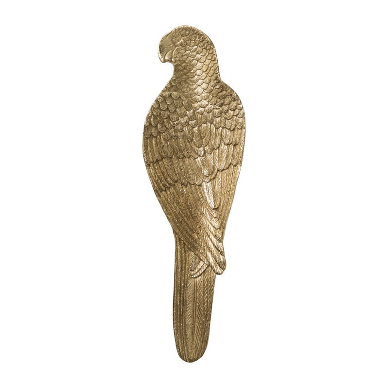 Schaaltje parkiet - goudkleurig - 29x9,5x2,5 cm