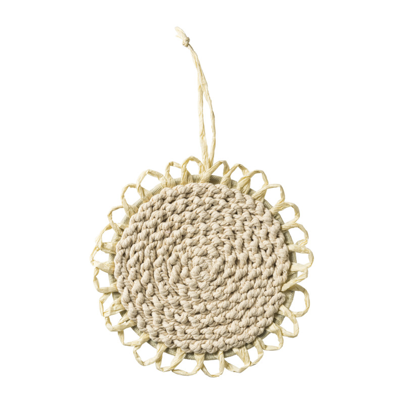Wandhanger zon - katoen - ø18 cm