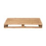 Kaarsplateau pallethout - 42x27.5 cm