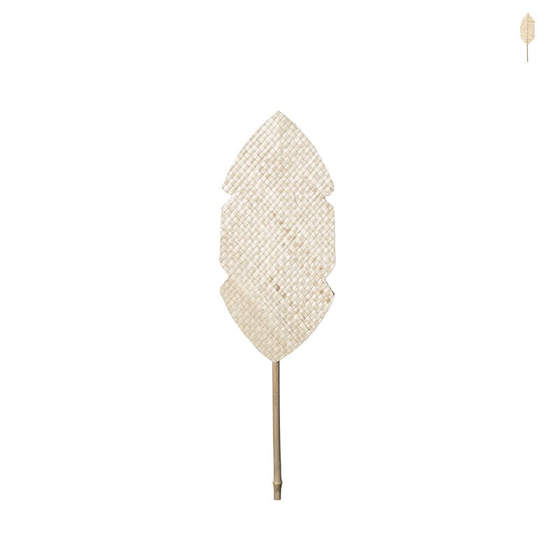 Palmblad zeegras/bamboe - diverse varianten - 55 cm
