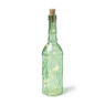 Bohemian fles met lampjes - diverse kleuren - ø8x33 cm 