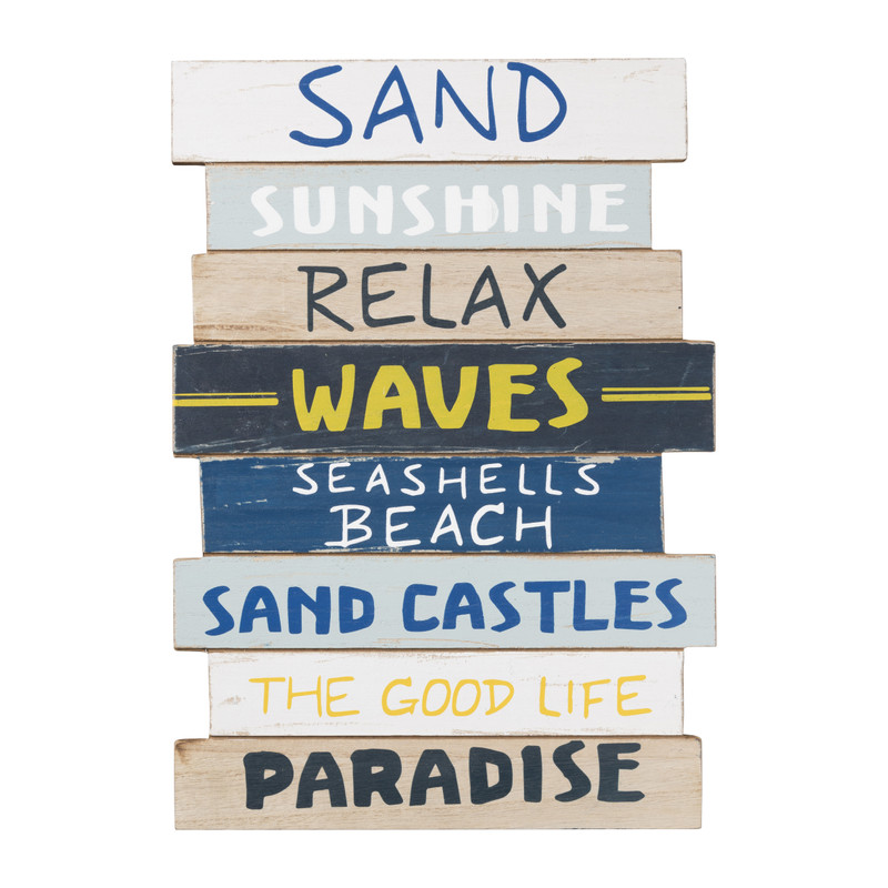 Wandhanger - beachy - 27x1x40 cm