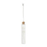 Droogbloem in glazen hanger - diverse varianten - ø2.2x13.5 cm
