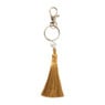 Sleutelhanger met kwastje - diverse varianten - 18 cm 