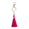 Sleutelhanger met kwastje - diverse varianten - 18 cm 
