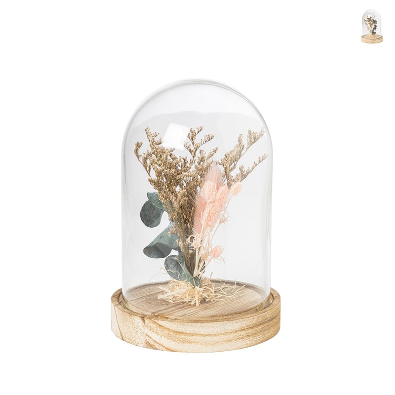 Stolp droogbloem lagurus - naturel - diverse varianten