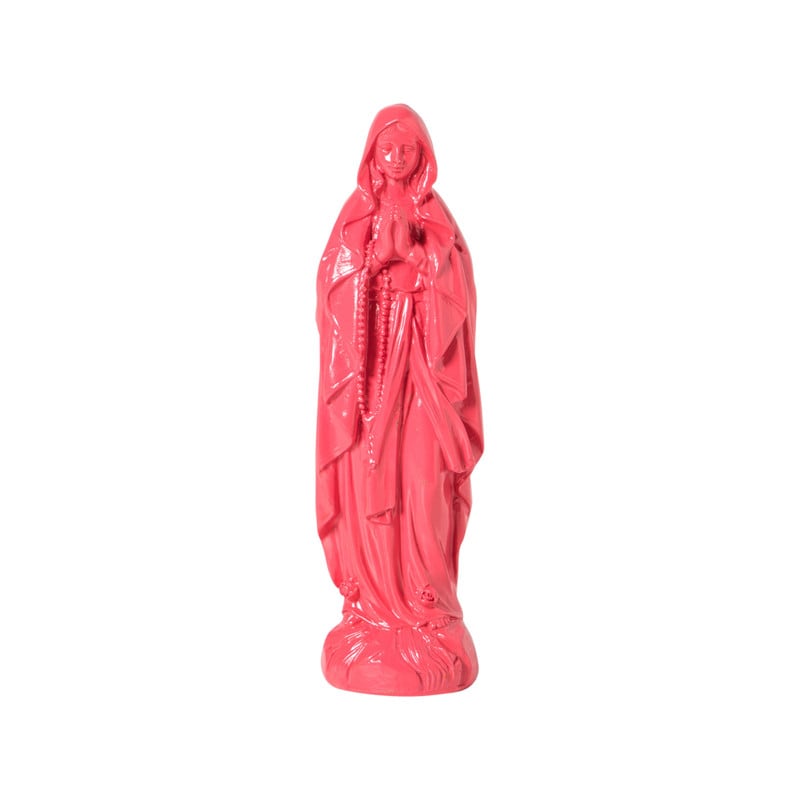Beeldje Maria klein - roze - 13.3x3.8x3.2 cm