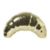 Disco croissant XL voor wand - goudkleurig - 21x41x10 cm