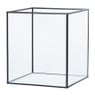 Deco box groot - zwart - 20x16x16 cm