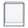 Deco box groot - zwart - 20x16x16 cm