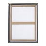 Poster met lijst giraffe - 45x60 cm 