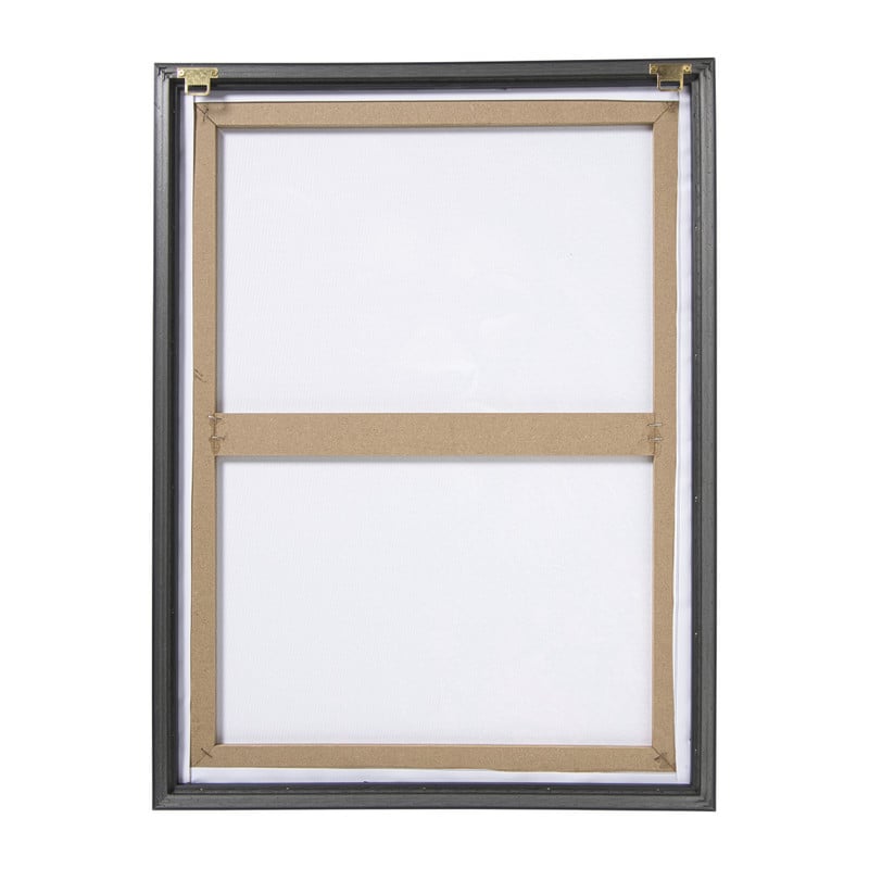 Poster met lijst leeuw - 45x60 cm 