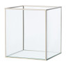 Deco box groot - beige - 20x16x16 cm
