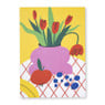 Opbergboek colors - geel - 3.8x18x25 cm