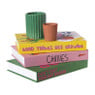 Opbergboek colors - groen - 3.8x18x25 cm