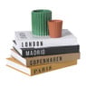 Opbergboek cities Paris - geel - 2.7x16.5x22 cm