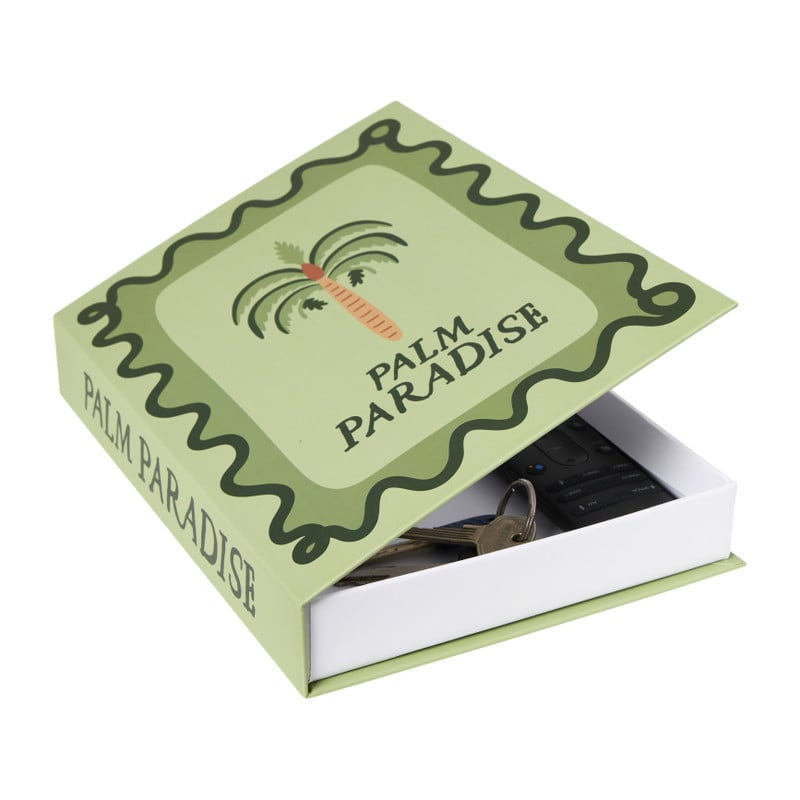 Opbergboek - groen - 3.8x18x25 cm