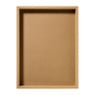 Poster met houten lijst zon - multikleur - 30x40 cm