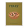 Opbergboek Italië - groen - 25x18x4 cm 