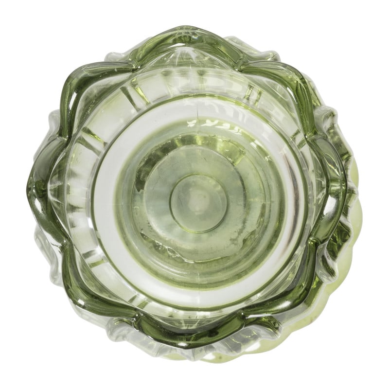 Waxinelichthouder tulp Ilona - groen - ø7.8x14 cm