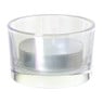 Waxinelichthouder iriserend - groen - ø5x3.2 cm